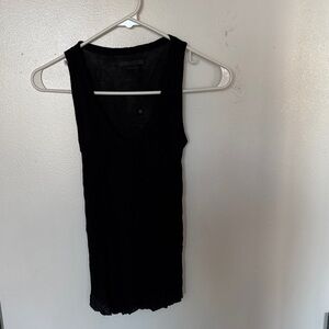 Zadig & Voltaire Sleek Black Tank Top